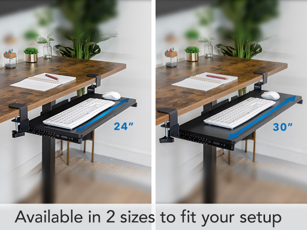 Available in 2 sizes to fit your setup