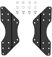 Pholiten VESA Adapter - Adjustable for Monitor Arm &amp; TV Wall Mount - Extension Panel Convertible ...