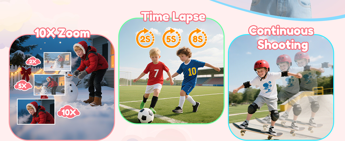 camera with instant pictures