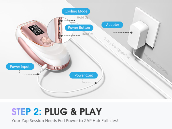 laser hair removal device