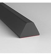 Risunpet 39 Inch Collapsible Shower Water Dam, Shower Threshold Water Dam Shower Barrier, Dry and...
