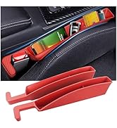2PCS New Car Seat Gap Filler with 2 Storage Areas,Stylish Car Seat Gap Storage for Stabilizing Ph...