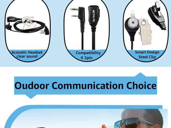 retevis rechargeable long range walkie talkies for adults