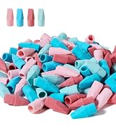 Sooez 120 Pack Pencil Erasers, Pencil Top Erasers Cap Erasers Eraser Tops Pencil Eraser Toppers E...