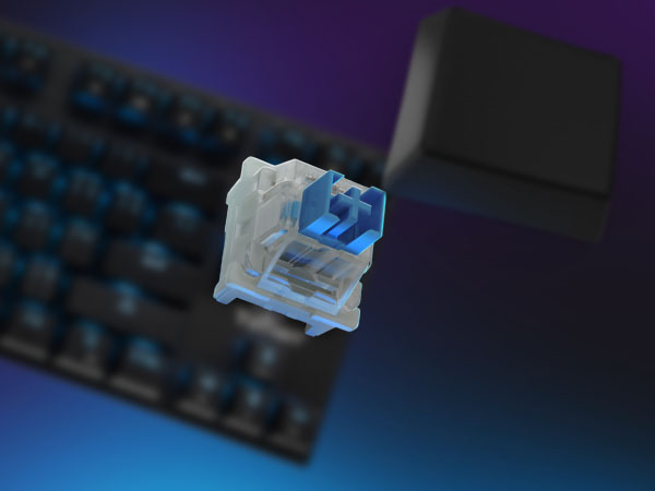 Blue Hot-Swappable Mechanical Switches