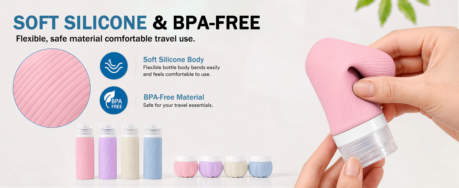 Travel Bottles for Toiletries