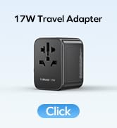 MOMAX European Travel Plug Adapter, Worldwide All in One Travel Adapter, International Power Adap...