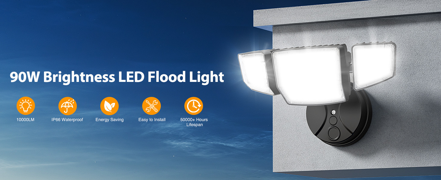 90w brightness led flood lights