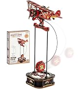 ROKR 3D Wooden Puzzles for Adults,Gravity Swing Model kit, 163Piece 3D Puzzles for Adults