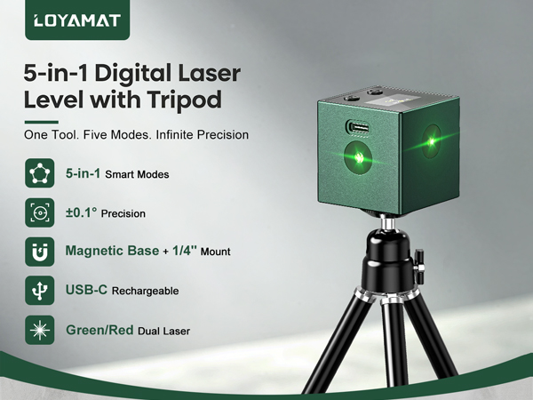 digital level with laser