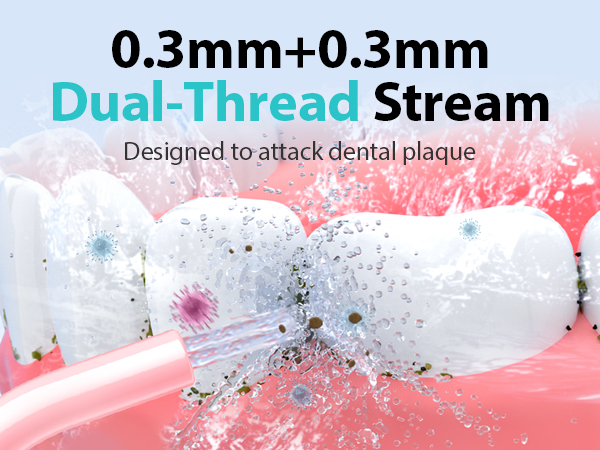 Selección de dientes dentales Flosser de agua COSLUS Water Dental Flosser Teeth Pick