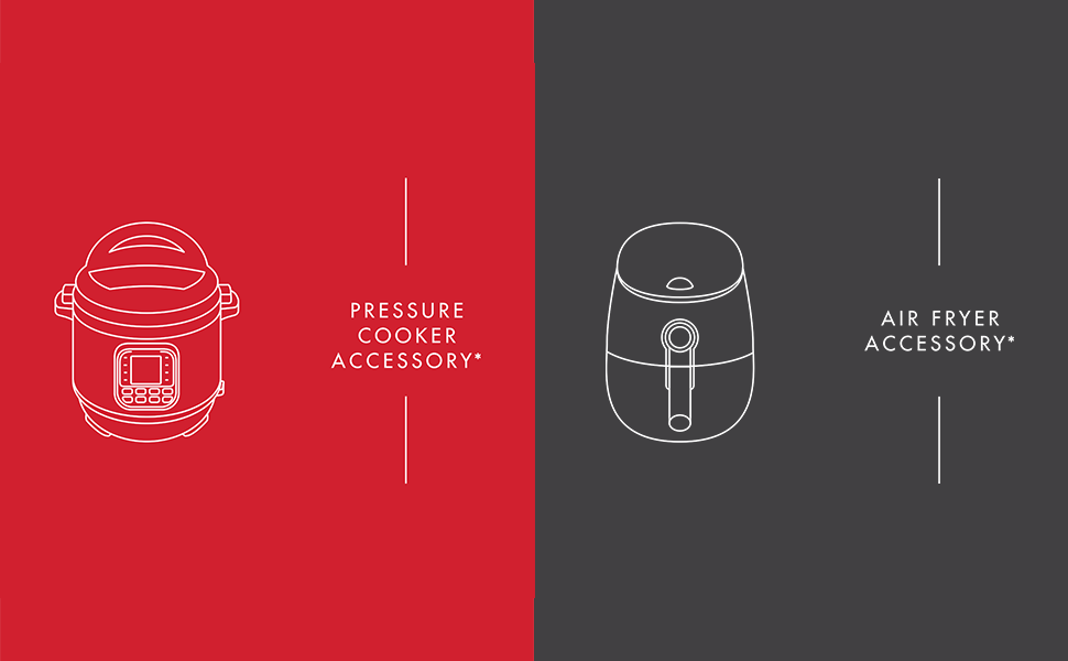 pressure cooker, instant pot, air fryer, accessory