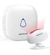 Wireless Motion Sensor Door Chime: Business Entry Doorbell Indoor Motion Detector Buzzer (500Ft R...