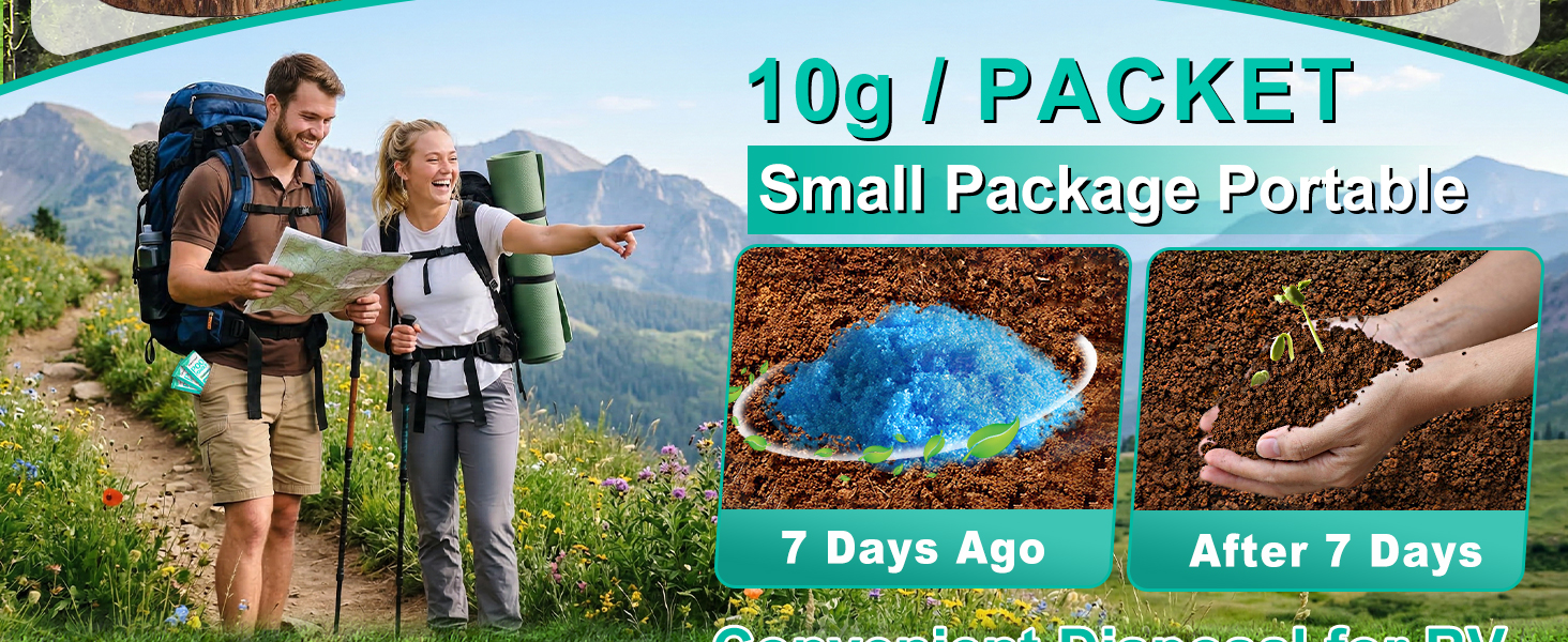 Small Package Portable Poo Gel