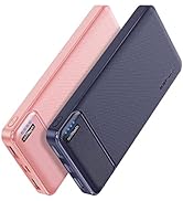 AsperX 2-Pack 10000mAh USB C Output Portable Charger Power Bank Fast Charging, Portable Phone Cha...