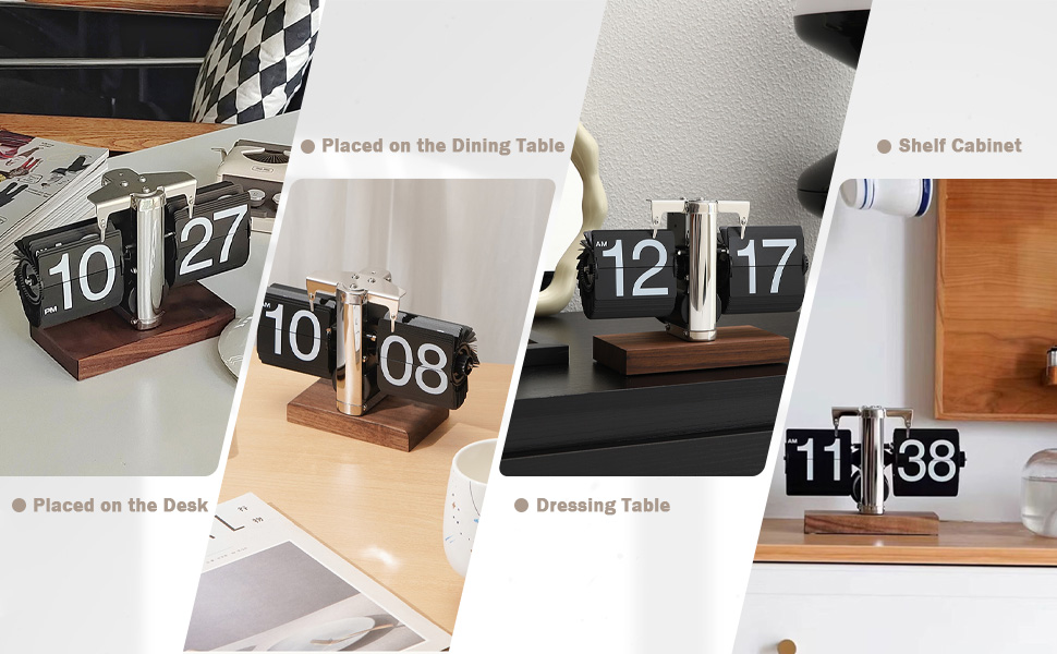 Flip Desk Clock