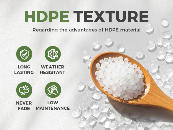 HDPE rocking chair