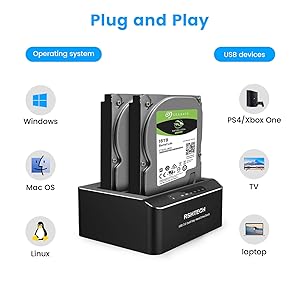 RSHTECH hard drive docking station RSH-DS01 clone