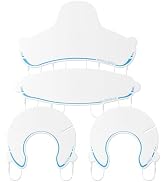 Comfytemp Adhesive Electrodes, Body-Shaped TENS Unit Replacement Pads for Lower Back, Neck &amp; Shou...