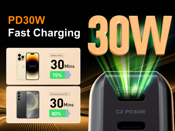 PD30W Fast Charging