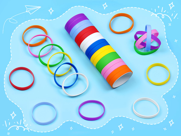 youth silicone rubber bulk wrist bands band for ID bracelets wristbands bracelet kids