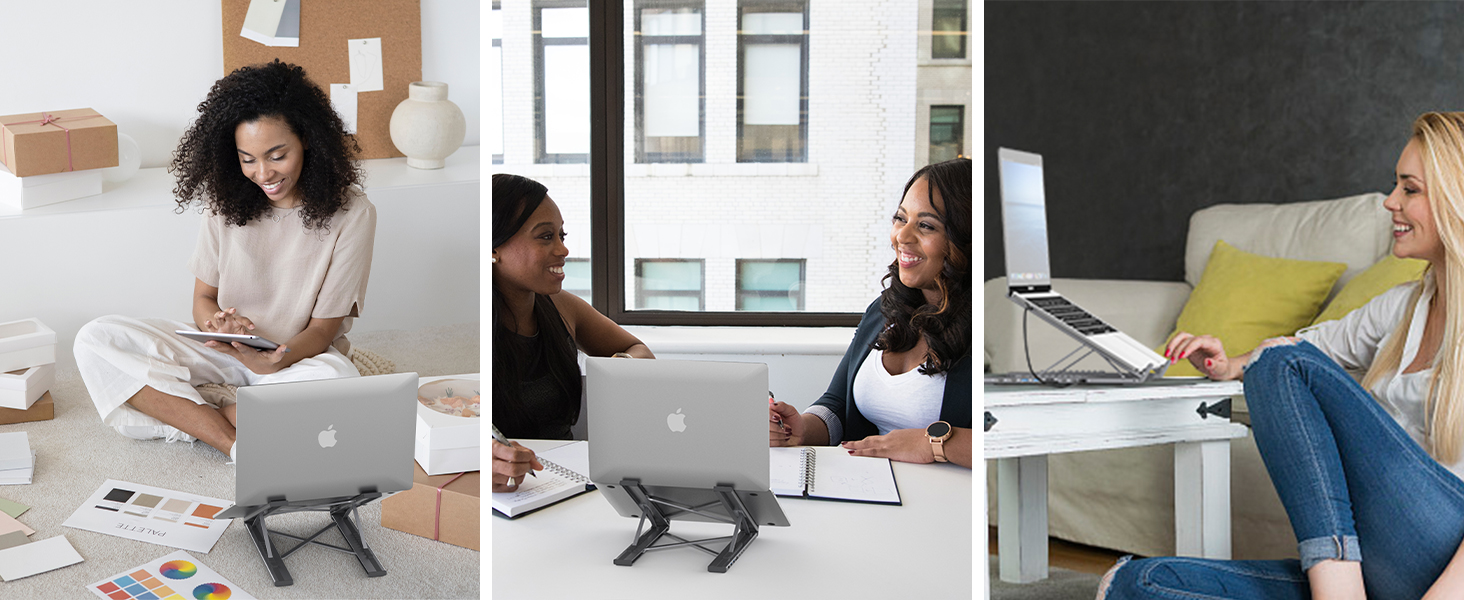 laptop stand with docking station