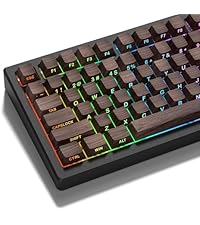 Womier Double Shot PBT Keycaps Set 138 Keys, Cherry Profile Custom Keycaps 60 65 75 100 Percent for ...