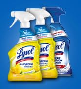 Lysol All Purpose Cleaner Spray, Multi-Purpose Disinfecting Spray &amp; Bathroom Cleaner, Lemon Breez...