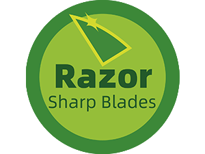 razor sharp blades