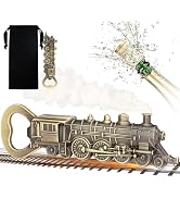 LULLEA Steam Train Bottle Opener, Unique Beer Opener for Men, Dad, Boyfriend, Birthday Gifts, Bro...