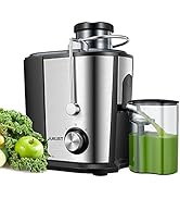 Juicer, Juicers Extractor Easy to Clean, 3" Wide Feed Chute Juicer Machines for Whole Vegetable a...