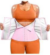 TrainingGirl Waist Trainer for Women Lower Belly Waist Trimmer Corset Tummy Wrap Workout Sweat Be...