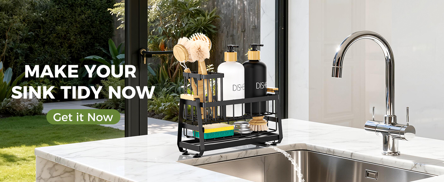 kitchen sponge holder for sink