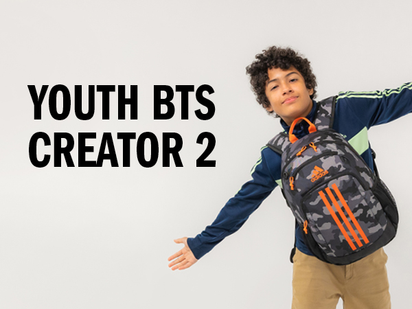adidas youth bts creator 2 backpack header 1