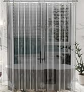 soft eva clear grey shower curtain liner