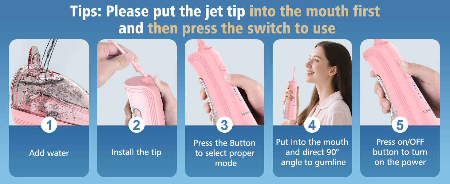 water flosser