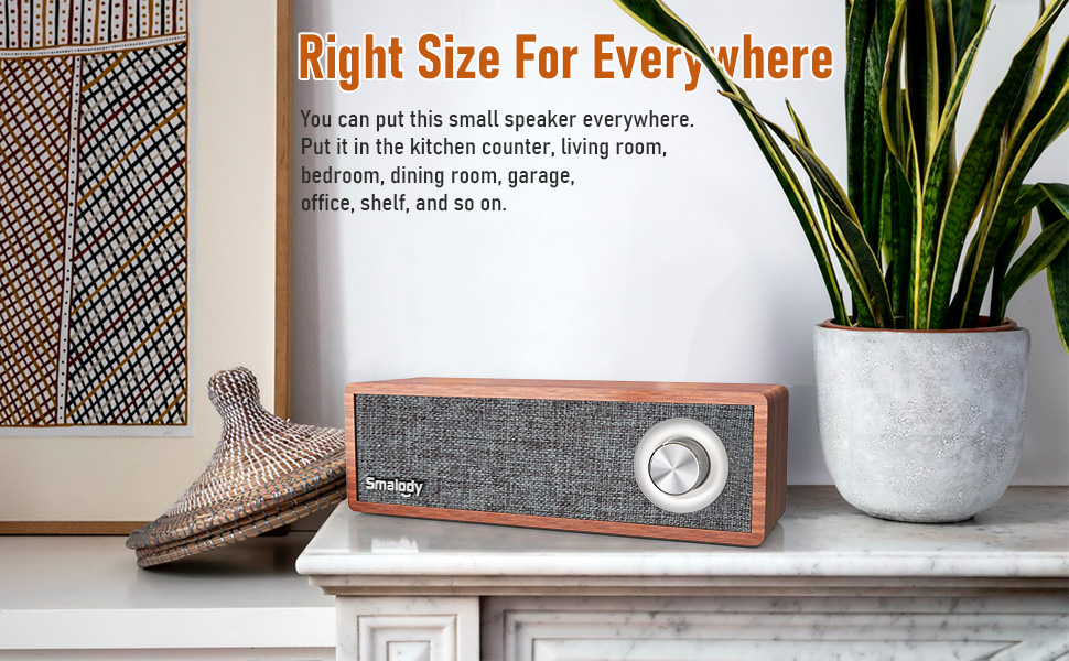 Wood Bluetooth Speaker 3