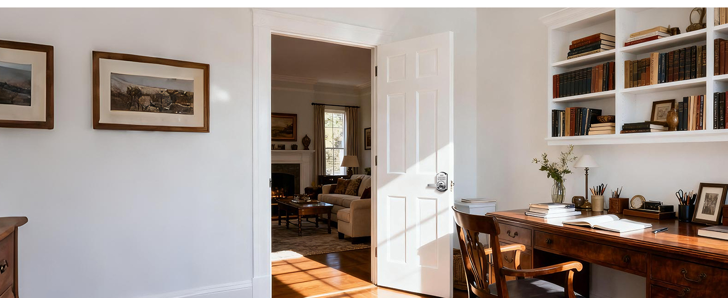 electronic deadbolt door lock