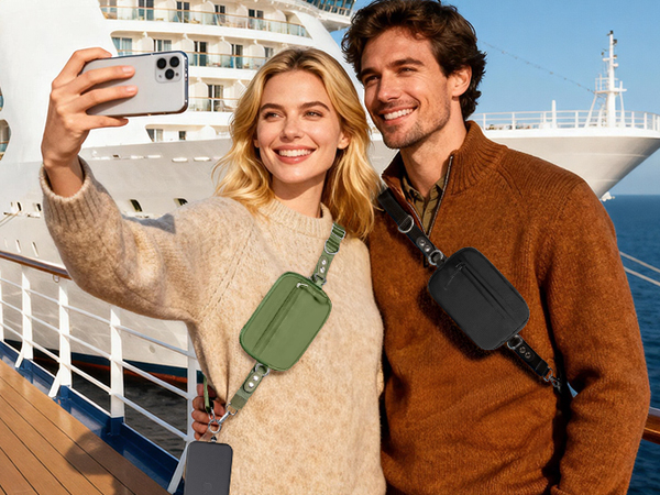 clip and go phone strap lanyard crossbody cross body adjustable cell wristlet wrist wallet rfid