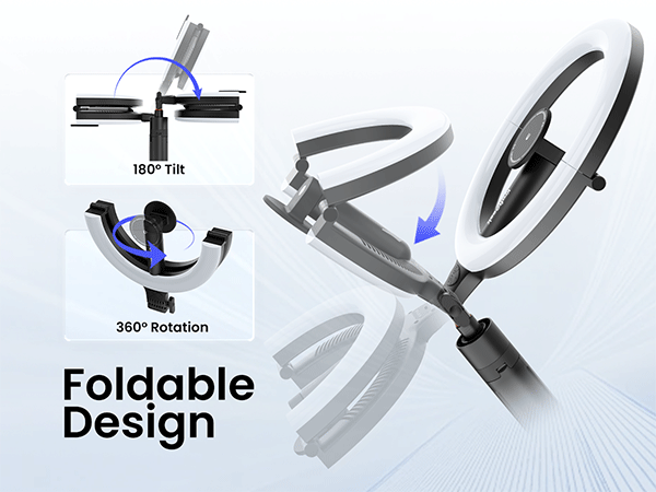 wireless ring light with stand