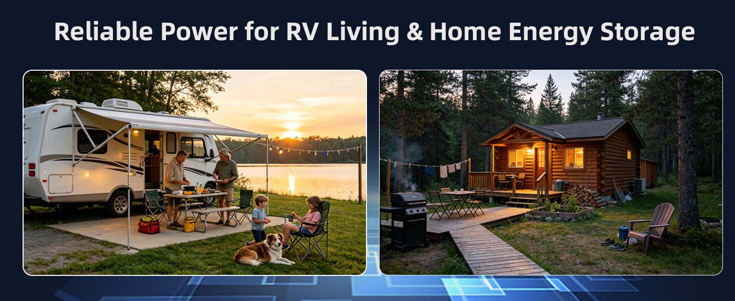 Reliable Power for RV Living &amp;amp; Home Energy Storage