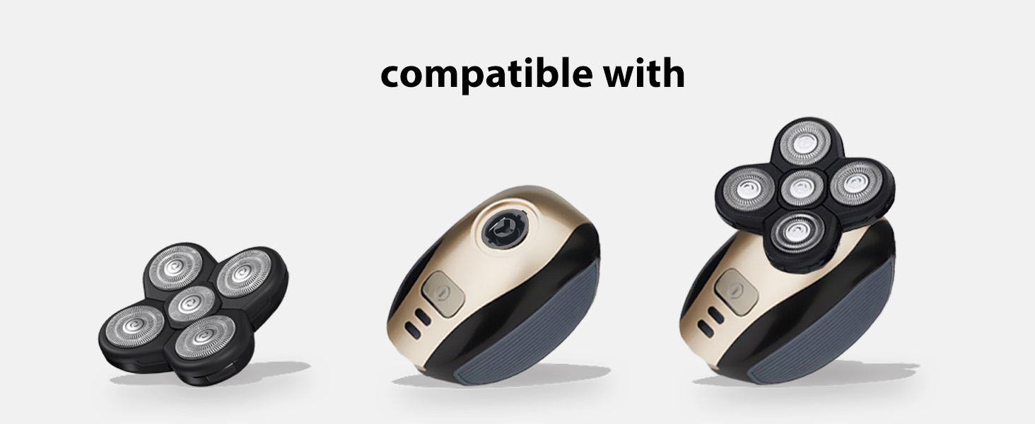 1. compatible with Freebird head shaver