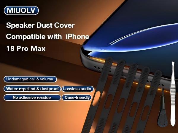 for iphone 18 pro max dust cover
