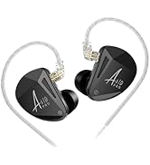 KZ AS10 PRO in-Ear Earphones 5BA Wired Earbuds with Mirror Polygon Faceplate, 2 Pin Detachable Ca...
