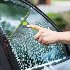 Squeegee for car windshield