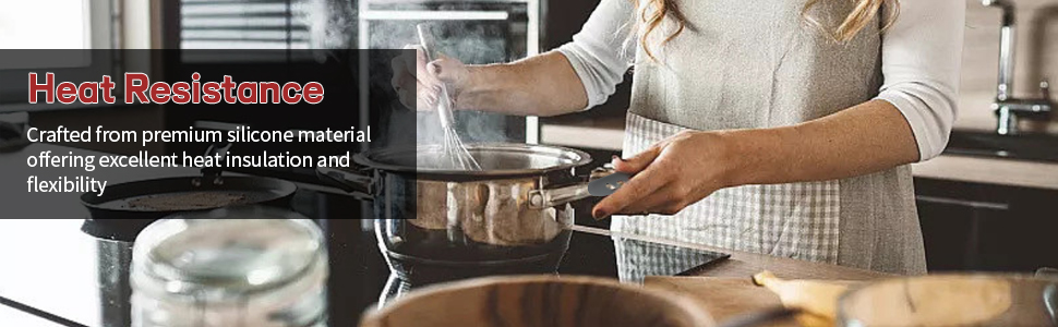 Heat Resistant Silicone Pot Handle Covers