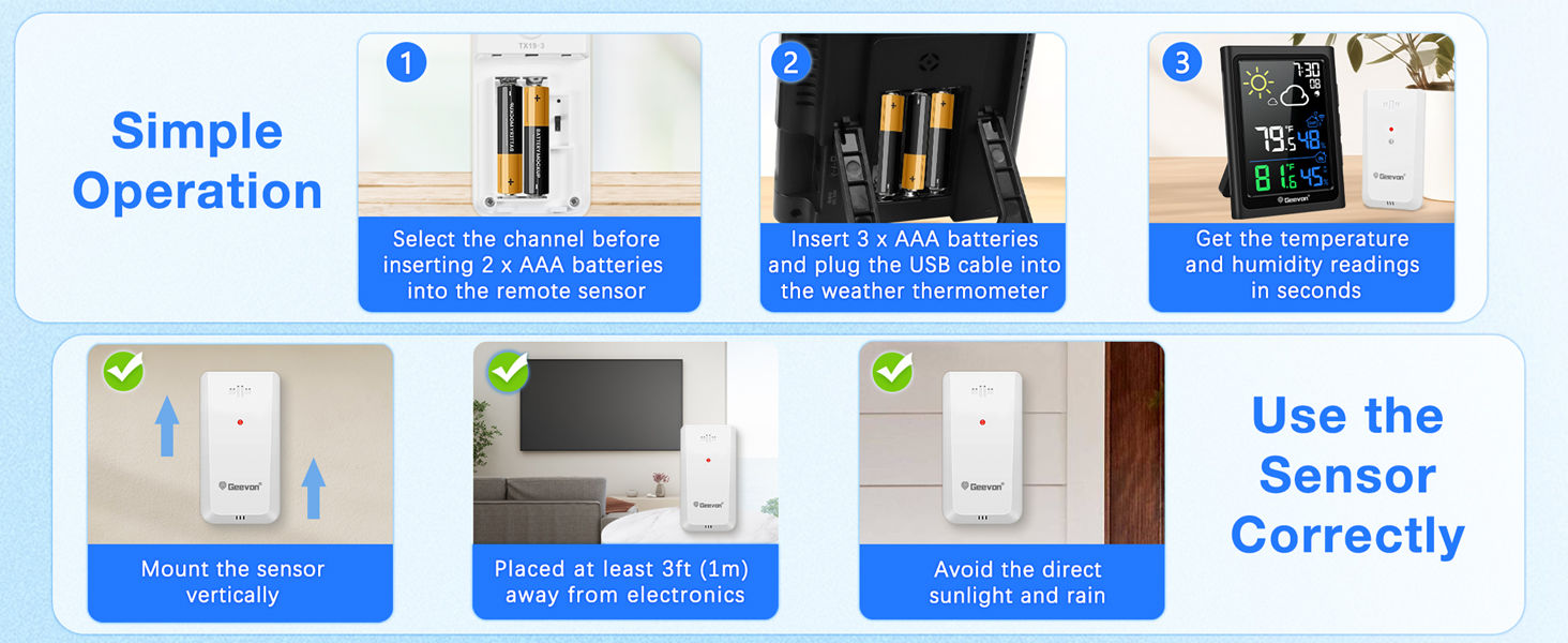 easy to use weather station