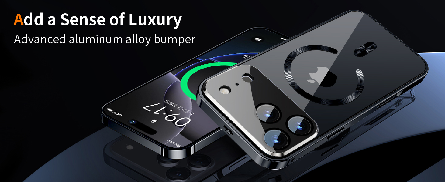 Magnetic Privacy Case for iPhone 17 Pro [Compatible with MagSafe]