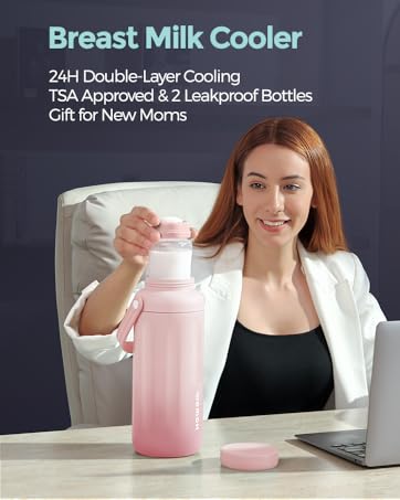 Breast milk cooler