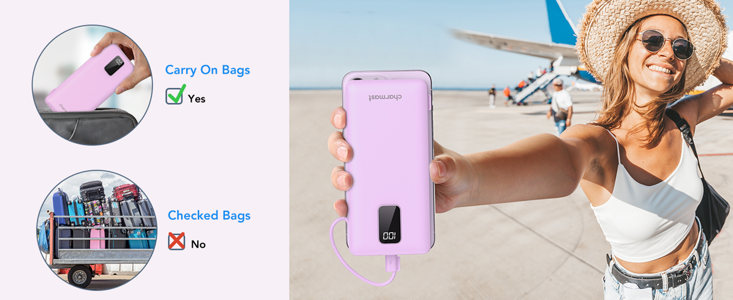 power bank with cords